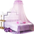 thumbnail image 1 of AYYUFE Lace Flower Dome Princess Bed Curtain Canopy Kids Room Mosquito Fly Insect Net, 1 of 8