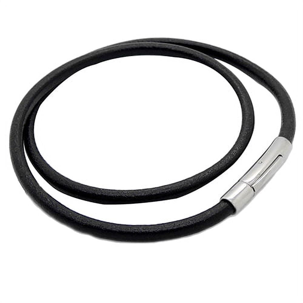 Boys outlet leather necklace