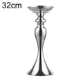thumbnail image 1 of AYYUFE Metal Candle Holder Stand Flowers Vase Candlestick Wedding Home Table Decor, 1 of 8