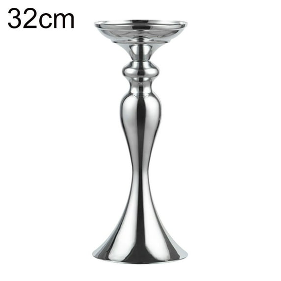 AYYUFE Metal Candle Holder Stand Flowers Vase Candlestick Wedding Home Table Decor
