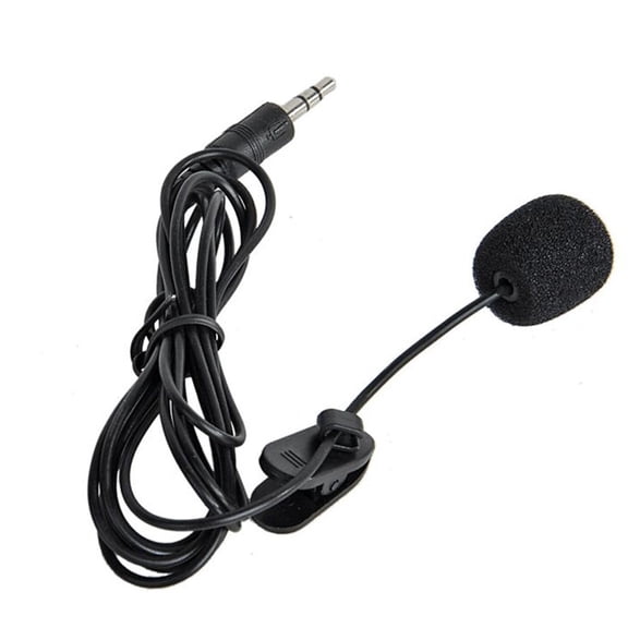 AYYUFE Mini Recording Tie Lapel Clip Microphone for Smart Phone Laptop PC Notebook
