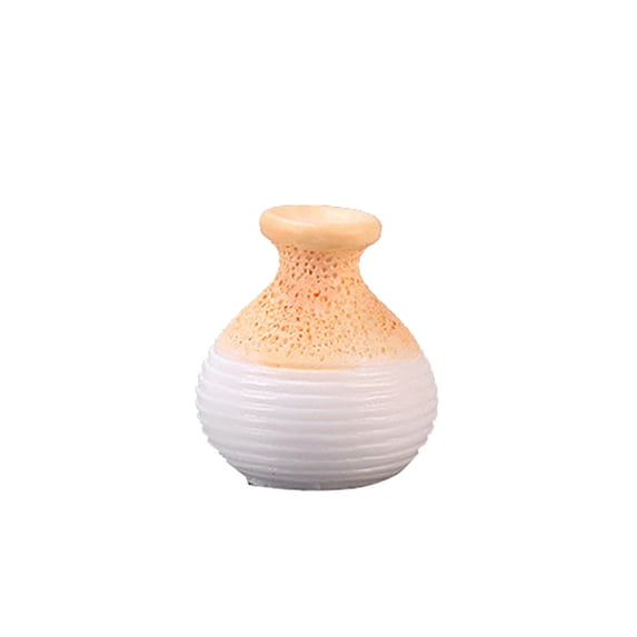 AYYUFE Miniature Vase Multi-use Handmade Resin Flower Mini Vase for Garden
