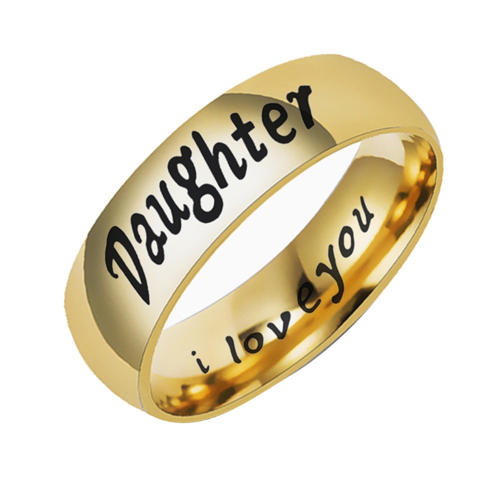 Ring from dad shop to daughter