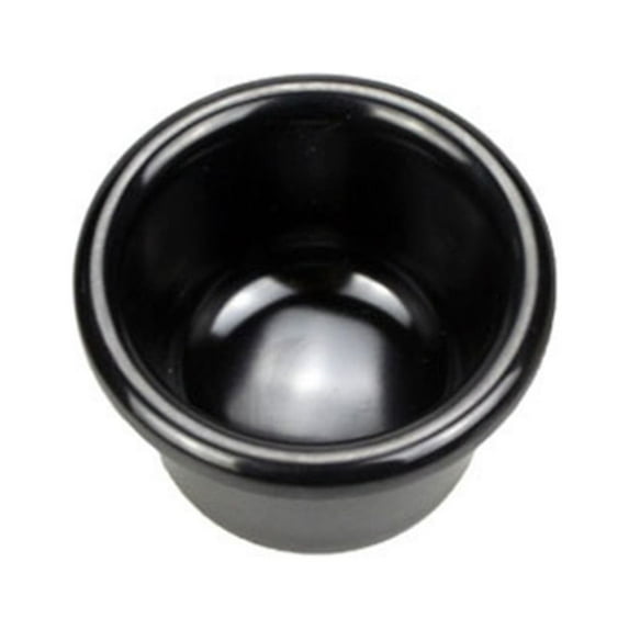 AYYUFE Sauce Bowl Round Glossy Melamine 6cm 50ml Black Mini Dipping Cup American Tableware for Cafe