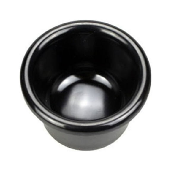 AYYUFE Sauce Bowl Round Glossy Melamine 6cm 50ml Black Mini Dipping Cup American Tableware for Cafe