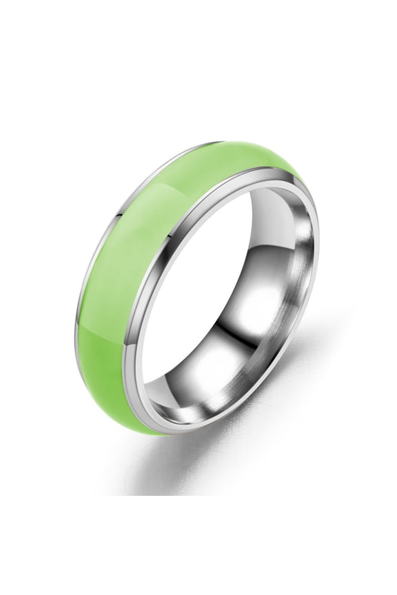 Simple Fashion Unisex Luminous Solid Color Glowing Ring