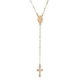 thumbnail image 1 of AYYUFE Simple Women Cross Virgin Mary Oval Charm Lariat Y Necklace Religious Jewelry Gift Alloy Gold, 1 of 7