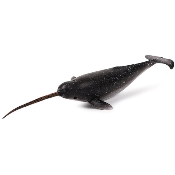 AYYUFE Simulation Narwhal Whale Ocean Animal Model Figures Education Cognitive Kids Toy