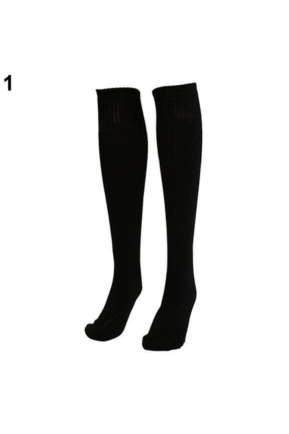 Sports Socks Solid Color Spandex Knee Socks for Sports