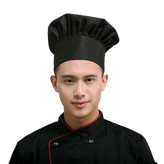 AYYUFE Stretchy Adjustable Men Cap Kitchen Cook Baker Catering Chef Hat