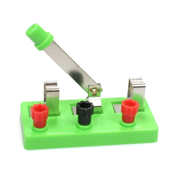 AYYUFE Switch Easy To Operate Educational Tools ABS Single-pole Single-throw Switch for Electrical Experiments