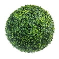 thumbnail image 1 of AYYUFE Topiary Ball Vivid Verdant Plastic Tear Resistant Faux Plant Ball Garden Decoration, 1 of 8