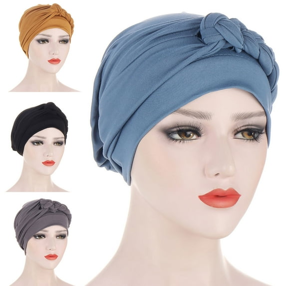 AYYUFE Women Bonnet Foldable Close Fitting Fabric Women Headwrap Streetwear Bonnet for Girls