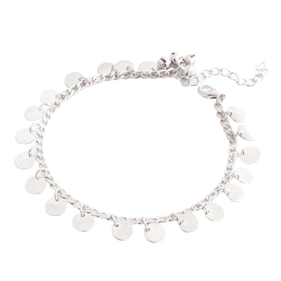 AYYUFE Women Fashion Boho Bell Round Charms Anklets Ankle Bracelet Chain Foot
