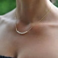 thumbnail image 1 of AYYUFE Women's Pearl Pendant Chain Choker Necklace, 1 of 6