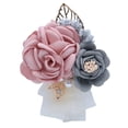 thumbnail image 1 of AYYUFE Wrist Flower Fade-resistant Exquisite Alloy Artificial Rose Bridesmaid Corsage Wedding Supplies, 1 of 8