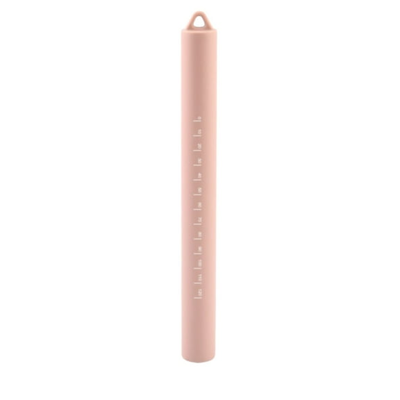 AYktou 10 Inch Silicone Rolling Pins, Surfaces Non Sticking Stainless Steel Inner Core Dough Rollers, Practical Baking Rollers Tools for Bread Fondant Pizza Cookies Pastries Kitchen Utensil, Pink