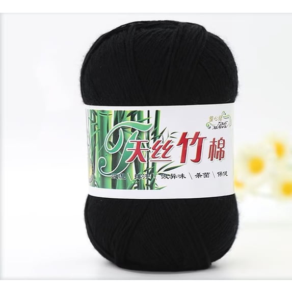 AYktou Cotton Crochet Yarn-Colorful Hand Knitting Yarn 50g /1.76oz Knitting Crochet Milk Soft Yarn Baby Cotton Wool Yarn,11 Colors Available
