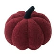 thumbnail image 1 of AYktou 14 Inch Halloween Pumpkin Throw Pillows, Granular Velvet Pumpkin Shaped Pillow Cushion Doll Thanksgiving Soft Sofa Pillow for Home Couch Chair Bedroom Natural Decoration, Red, 1 of 6