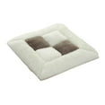 thumbnail image 1 of AYktou 16×16 Inch Chair Cushions, Home Living Room Velvet Butt Cushion Soft and Warm Stool Cushions, Winter Insulation Cushion Color Matching Thickened Lazy Back Cushions Floor Cushions, White, 1 of 6
