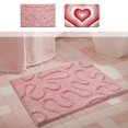 thumbnail image 1 of AYktou 24×16 Inch Heart Print Shaped Bathroom Rugs, Valentine's Day Decorations Soft Area Rug Plush Floor Mat Pink Bedside Carpet Birthday Decorative Rugs for Living Room Daily Supplies, 1 of 7