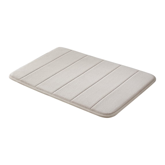 AYktou 24×19 Inch Bathroom Rugs, Soft Comfortable Thickened Doormat Waterproof Area Rugs Velvet microfiber layer Floor Mat, Non-Slip Absorbent Carpet Sponge Rugs for Living Room Bath Room Bedroom