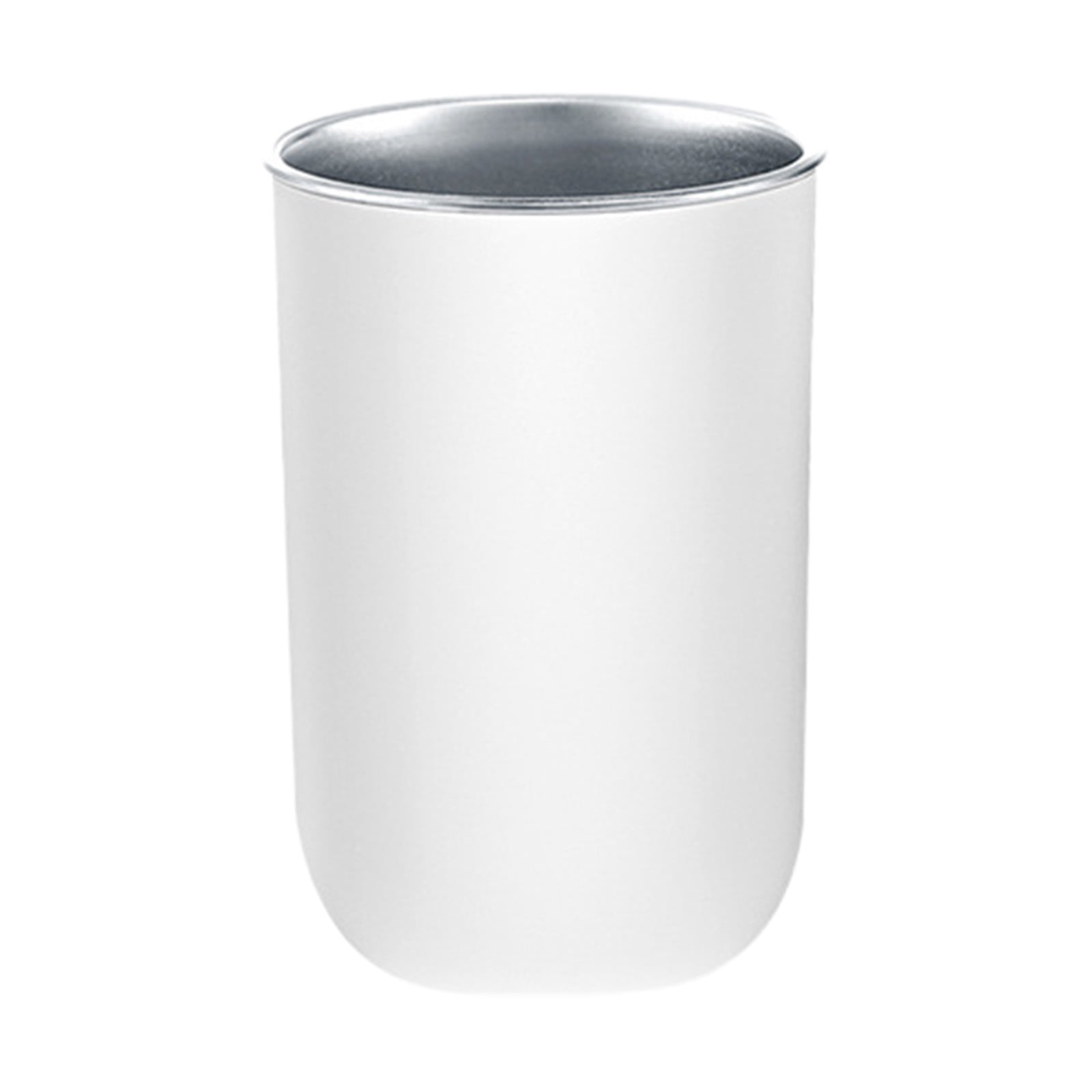 AYktou 304 Stainless Steel Toothbrush Cup Reusable Mouthwash Cup Easy to Clean Tumbler Cup for Bathroom Toothbrush Container For Home/School/Office