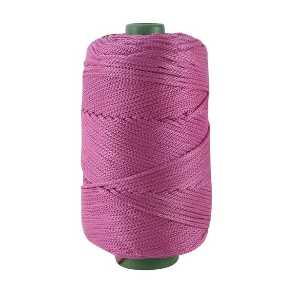 AYktou 32 Colors Macrame Cotton Cord 200g/7.05oz,100% Natural Handmade 4 Strands Twisted Cotton Rope Polyester Thread Spools for Wall Hanging Plants Hangers Gift Wrapping Tapestry DIY Crafts