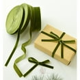 thumbnail image 1 of AYktou 33 Ft Extra-Long Christmas Velvet Ribbon, 0.6 Inch Wide Gift Packaging DIY Ribbon Butterflies Tie Binding Strap Christmas Gift Packaging Belt Bow Ribbon for Tree Wreath Gift Box Decor, 1 of 7
