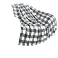 thumbnail image 1 of AYktou 39×51 inch Throw Blankets, Soft Warm Short-pile Nap Blanket Fashionable Checked Throw Blanket for Couch, Gift sheet for Christmas Thanksgiving Daily Bed Sofa Chair Camping uses, Gray, 1 of 6