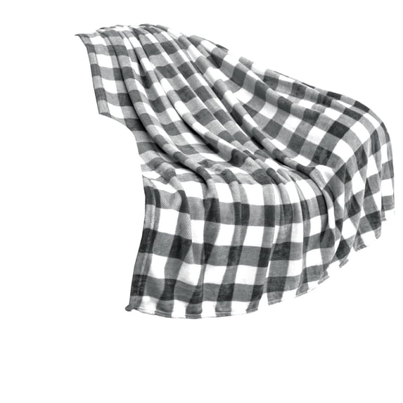 AYktou 39×51 inch Throw Blankets, Soft Warm Short-pile Nap Blanket Fashionable Checked Throw Blanket for Couch, Gift sheet for Christmas Thanksgiving Daily Bed Sofa Chair Camping uses, Gray