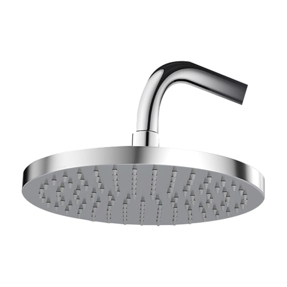 AYktou 5.9in Round Shower Head High Pressure Shower Heads Anti-clog Nozzles 304 Stainless Steel Luxury Wall Mounted Rainfall Shower Installs in Seconds and Adjustabled