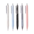 thumbnail image 1 of AYktou 5 Pcs Gel Pens, 0.5mm Fine Point Black Ink Pens Smooth Writing Pens with Non-Slip Textured Grip, Office Supplies High-End Retractable Pens Concise Aesthetic Pens for Business Journaling, 1 of 6