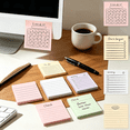 thumbnail image 1 of AYktou 50 Sheets Sticky Notes, 3×3 Inch Horizontal Lined Self-Stick Note Pads Colored Sticky Index Tabs, Writable and Repositionable File Tabs Markers Labels for Reading Notes and Classify Files, 1 of 7