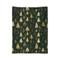 thumbnail image 1 of AYktou 51×60 Inch Christmas Blanket Flannel Throw Blanket, Christmas Tree Printed Sofa Blanket Green Nap Blanket Air Conditioner Quilt for Home Sofa Lounge Chair Office Chair Outdoor Camping, 1 of 6