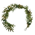 thumbnail image 1 of AYktou 6.6 Ft Christmas Garland with String Lights, Artificial Pines Needles Pines Cones Hanging Vines LED Light Wreath for Xmas Tree Fireplace Porch Layout Thanksgiving Indoor & Outdoor Decor, 1 of 9