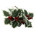 thumbnail image 1 of AYktou 6.6 Ft Christmas LED Light, Simulation Leaves Red Berries Vines Christmas Garlands String Lights, 20 LED Bulbs Night Lamp for Christmas Birthday Room Courtyard Indoor & Outdoor Decor, 1 of 6