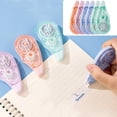thumbnail image 1 of AYktou 6 Pcs White Correction Tapes, 236 Ft Strong Coverage Correction Wrong Writing Erasure Tape Transparent Shell Design Correction Tape with No Drying Time for Office Work Writing Wrong Remedial, 1 of 6