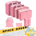 thumbnail image 1 of AYktou 7 Set Packing Cubes for Suitcases,7 Various Sizes (Large,Medium,Small) Sturdy Luggage Organizer Bags Set for Travel Accessories Suitcase Organizer Set for Man & Women Travel, 1 of 15