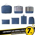 thumbnail image 1 of AYktou 7 Set Packing Cubes for Suitcases,7 Various Sizes Sturdy Luggage Organizer Bags Set for Travel Accessories Clothes Shoes Storage Bag Suitcase Organizer Travel Bags for Man & Women Travel, 1 of 8