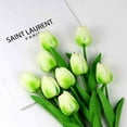 thumbnail image 1 of AYktou 9pcs Fake Tulips Artificial Flowers Assorted Colors Flowers,Real Hand Feel,13.4" Silk Flower Gift for Home Kitchen Decor Wedding Bouquet Decorations Office Floral Arrangements(6 Colors), 1 of 1