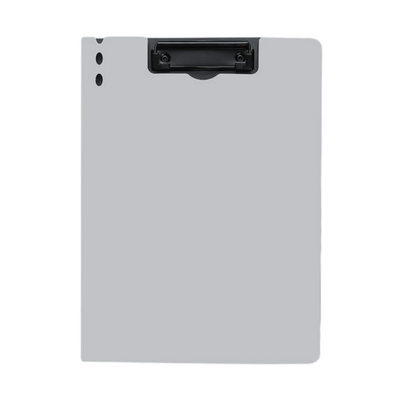 AYktou A4 Binder Punchless with Spring Action Clamp Multi-Functional Clipboards Folder Plastic Clipboard with Cover for Office Workers,Students,Teachers(Horizontal Metal Clip)