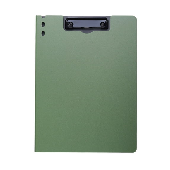 AYktou A4 Binder Punchless with Spring Action Clamp Multi-Functional Clipboards Folder Plastic Clipboard with Cover for Office Workers,Students,Teachers(Horizontal Metal Clip)