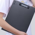 thumbnail image 1 of AYktou A4 Binder Punchless with Spring Action Clamp Multi-Functional Clipboards Folder Plastic Clipboard with Cover for Office Workers,Students,Teachers（Horizontal Metal Clip）, 1 of 9
