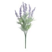 AYktou Artificial Flowers Bouquets, Flocked Artificial Lavender Fake Plants Branches Cuttings Floral Arrangements for Wedding Home and Hotel Decorative Landscaping Gift Bouquets