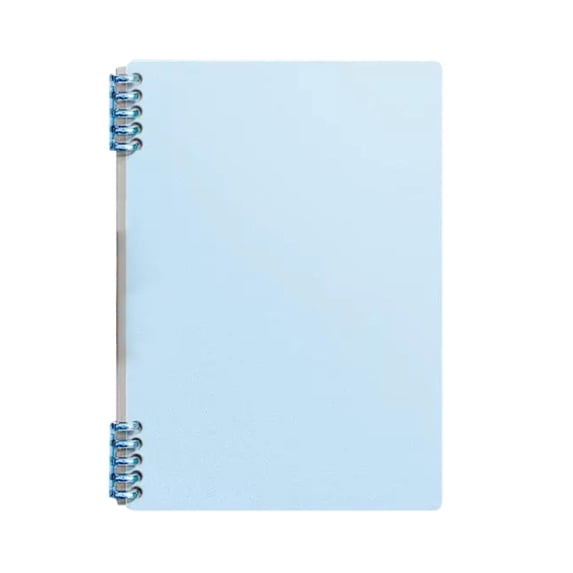 AYktou B5 Journal Notepad Padfolio Ring Binder, Detachable & Refillable B5 Paper - Note Pads with Lined Paper, Stationery Business Journal Memo Pad for Home Office Work Study Drawing Sketching
