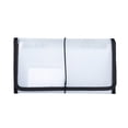thumbnail image 1 of AYktou B6 Bill File Folder File Organizer Bags, 13 Compartments Financial Receipt Bag Transparent Waterproof Bills Receipt Organizer Pouch Document Storage Coupon Holder for Business Office, 1 of 6