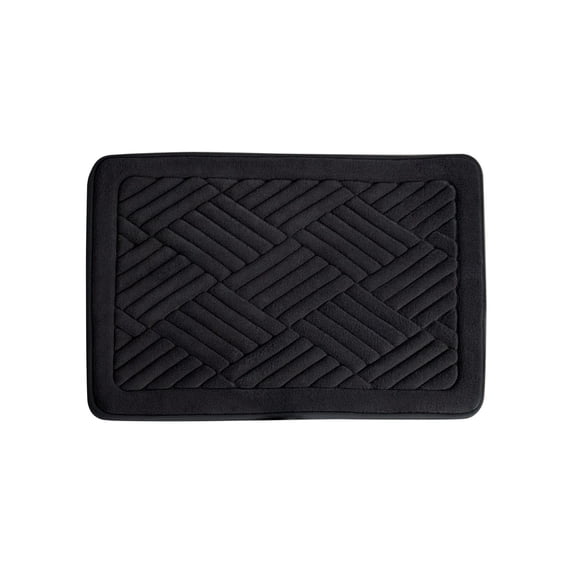 AYktou Bath Mat Rug 24x16,Soft Non Slip and Absorbent Bathroom Rug,Machine Wash Dry,Comfortable,Thick Bath Rug Carpet for Bathroom Floor,Tub and Shower