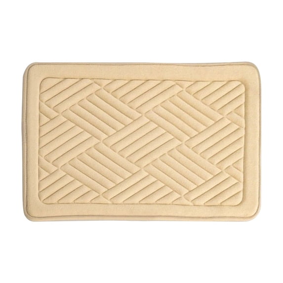 AYktou Bath Mat Rug 24x16,Soft Non Slip and Absorbent Bathroom Rug,Machine Wash Dry,Comfortable,Thick Bath Rug Carpet for Bathroom Floor,Tub and Shower