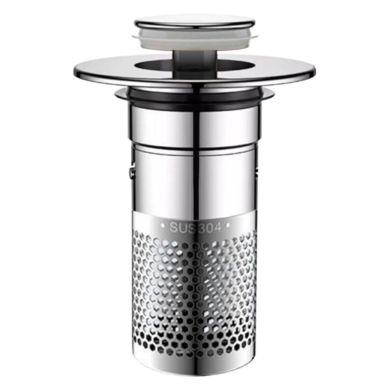 AYktou Bathroom Sink Drain Strainer Bathroom Sink Stopper,Upgraded ...